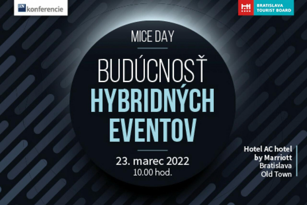 &lt;p&gt;Budúcnosť hybridných eventov v oblasti MICE, 23.3.2022, AC hotel by Marriott Bratislava&lt;br /&gt;
SNÍMKA: Hnkonferencie&lt;/p&gt;