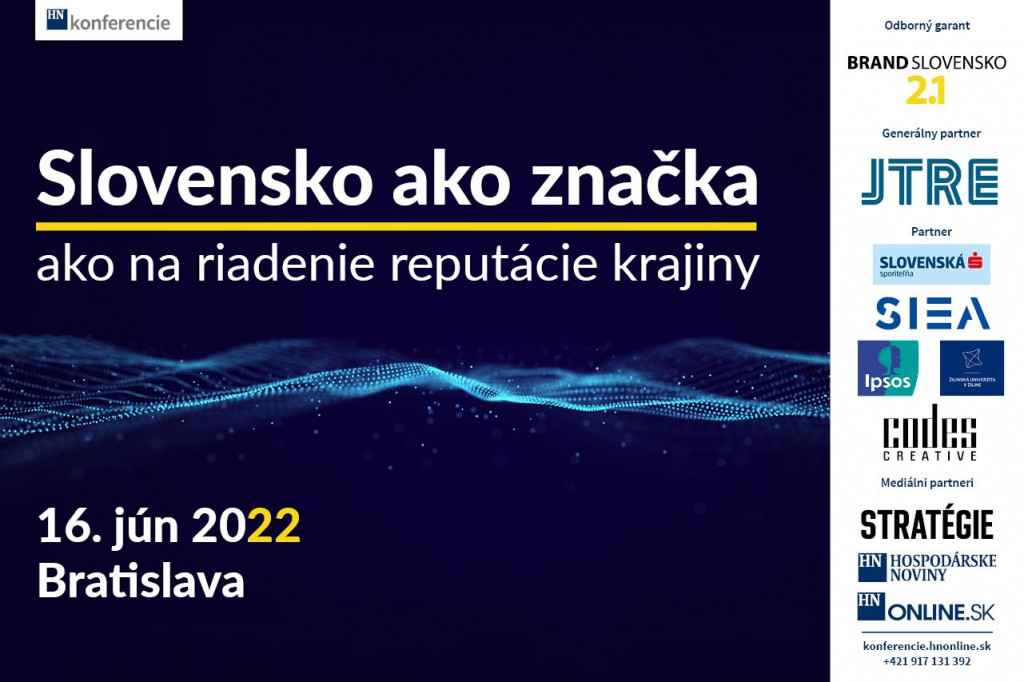 Slovensko ako značka SNÍMKA: Hnkonferencie