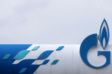 &lt;p&gt;Logo Gazpromu. FOTO: REUTERS&lt;/p&gt;