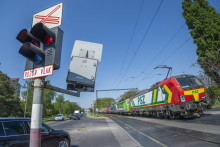 Železniční dopravcovia nedávno protestovali na bratislavských tratiach. FOTO: TASR/M. Baumann