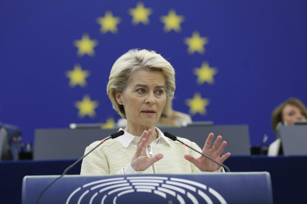 Šéfka Európskej komisie Ursula von der Leyenová.