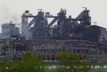 &lt;p&gt;Zničená oceliareň Azovstaľ v Mariupole.&lt;/p&gt;
