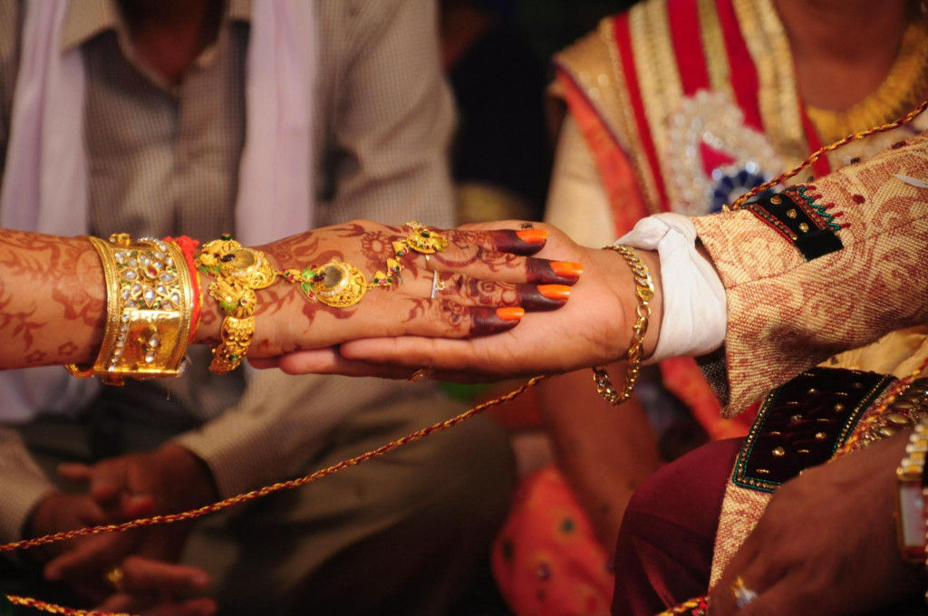 Indická svadba.