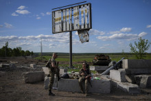 Príslušníci územnej obrany ukrajinskej armády, ilustračný obrázok.