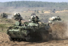 Bielorusko rozmiestňuje špeciálne sily pri hraniciach s Ukrajinou.