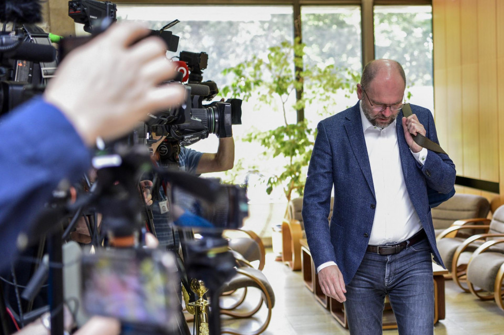 Minister hospod&aacute;rstva Richard Sul&iacute;k. FOTO: TASR/Pavol Zachar