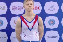 Ruský gymnasta Ivan Kulak. FOTO:TASR