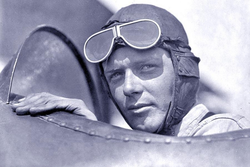 &lt;p&gt;Charles Lindbergh&lt;/p&gt;