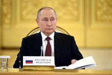 Ruský prezident Vladimir Putin. FOTO: Sputnik/via Reuters