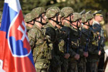 Slovenskí vojaci. FOTO: TASR