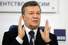 Bývalý ukrajinský prezident Viktor Janukovyč. FOTO: TASR/AP