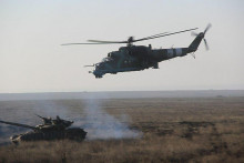 &lt;p&gt;Vrtuľník Mi-24 FOTO: Ministerstvo obrany Ukrajiny&lt;/p&gt;