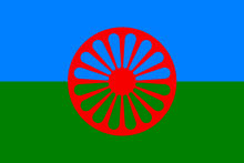 Rómska vlajka.