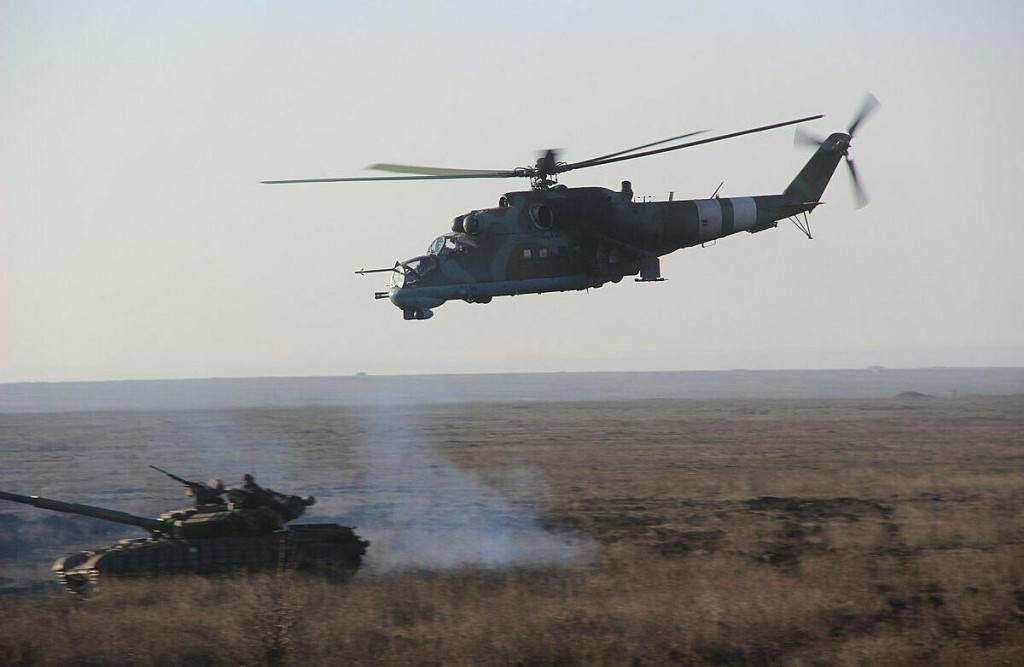 &lt;p&gt;Vrtuľník Mi-24 FOTO: Ministerstvo obrany Ukrajiny&lt;/p&gt;