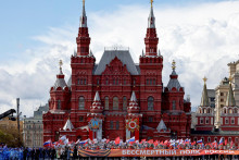 &lt;p&gt;Námestie v Moskve počas osláv na Deň víťazstva 9. mája. FOTO: REUTERS&lt;/p&gt;