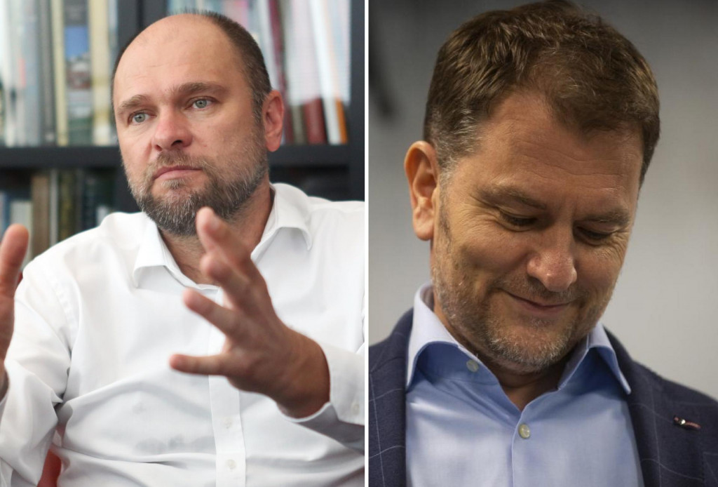 Richard Sul&iacute;k a Igor Matovič. Kol&aacute;ž HN/Pavol Funt&aacute;l