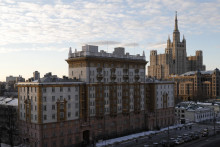 &lt;p&gt;Pohľad na americkú ambasádu v Moskve. FOTO: REUTERS&lt;/p&gt;