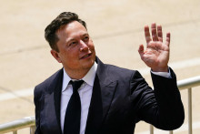 Elon Musk FOTO: TASR/AP