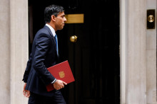 Britský minister financií Rishi Sunak. FOTO: REUTERS