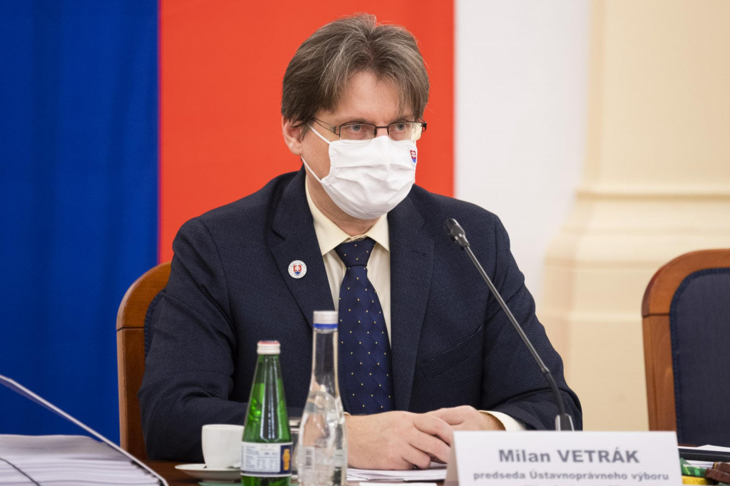 &lt;p&gt;Predseda Ústavnoprávneho výboru Národnej rady Milan Vetrák. FOTO: TASR/Jaroslav Novák&lt;/p&gt;