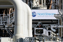 Rúry plynovodu Nord Stream 1 v Lubmine, Nemecku, 8. marca 2022. FOTO: REUTERS/Hannibal Hanschke