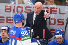 Tréner slovenskej hokejovej reprezentácie Craig Ramsay. FOTO: TASR/M. Baumann