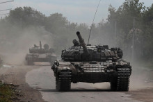 Tanky ruskej armády. FOTO: Reuters