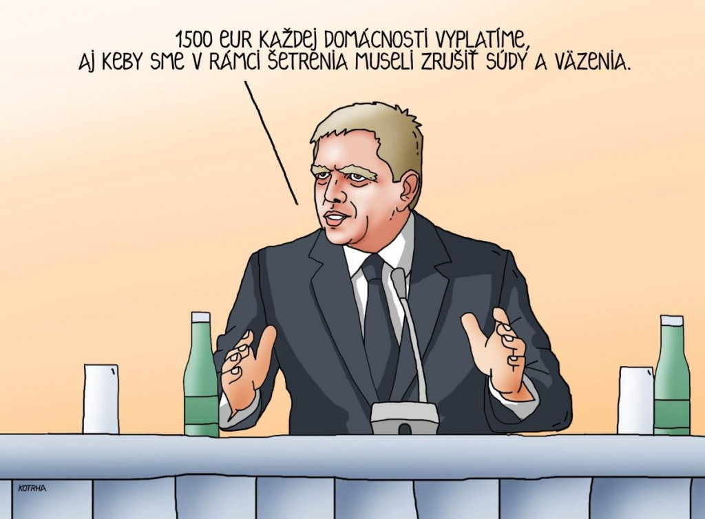 Ako Fico &scaron;etr&iacute; - karikat&uacute;ra
