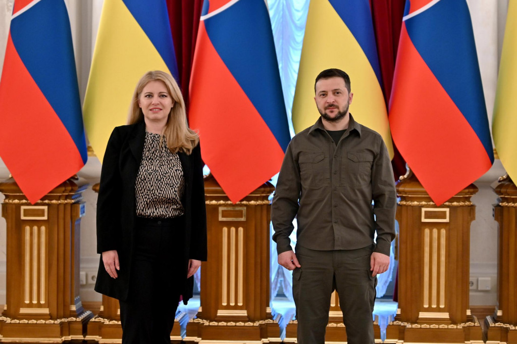 &lt;p&gt;Na snímke prezidentka SR Zuzana Čaputová a ukrajinský prezident Volodymyr Zelenskyj počas stretnutia v Kyjeve v utorok 31. mája 2022. FOTO: TASR&lt;/p&gt;