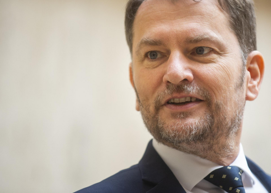 Minister financi&iacute; Igor Matovič. FOTO: TASR/Jakub Kotian