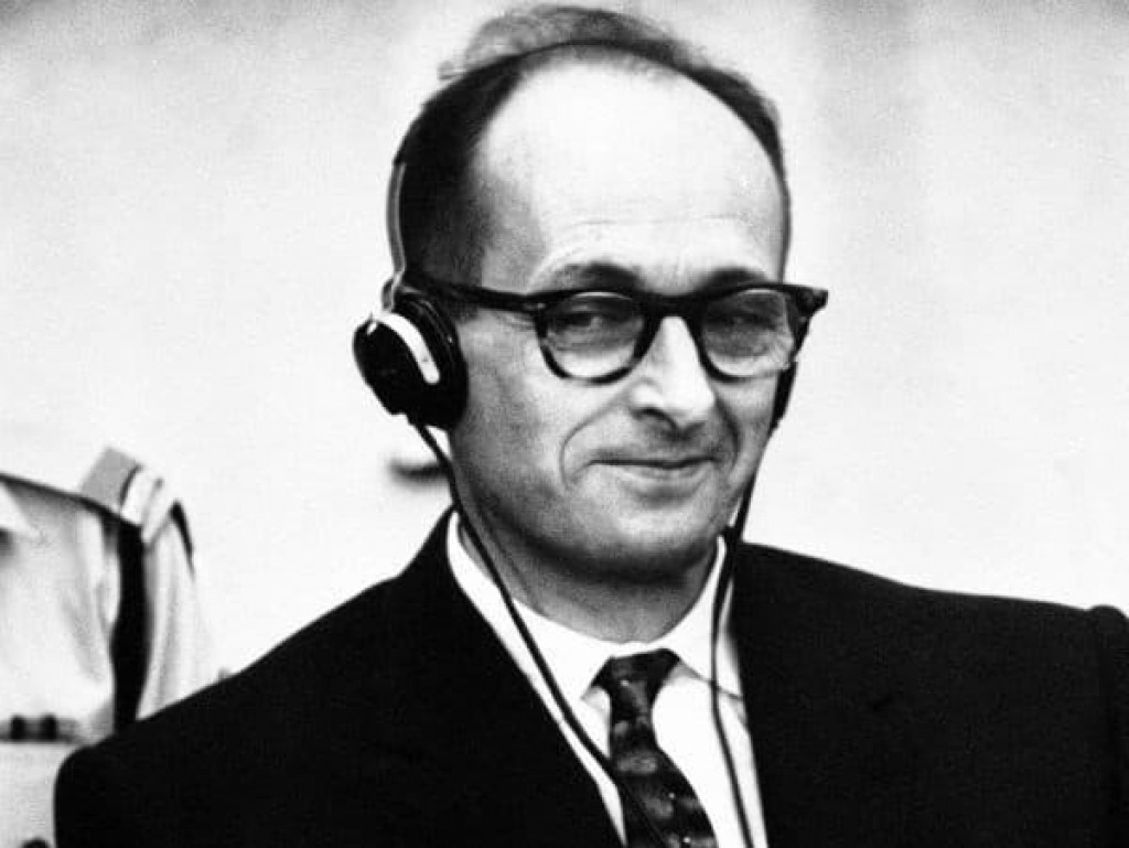 Adolf Eichmann.