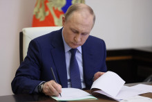 Ruský prezident Vladimir Putin. FOTO: TASR/AP




