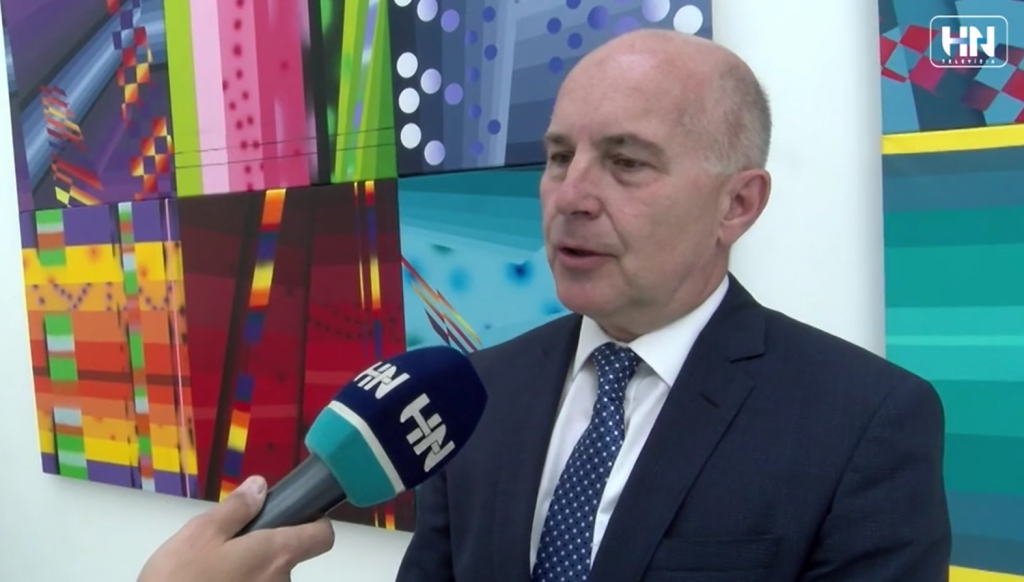 Vladim&iacute;r Dvoř&aacute;ček, člen Bankovej rady NBS. FOTO: HNtelev&iacute;zia