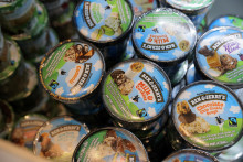 Ben & Jerry&#39;s, obľúbená zmrzlina, ktorá si získala svetový trh. FOTO: Reuters