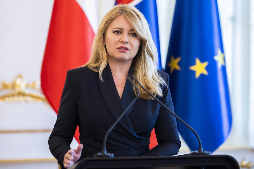 Na snímke prezidentka Zuzana Čaputová. FOTO: TASR