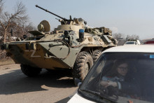 Ruský tank, ilustračný obrázok. FOTO: Reuters