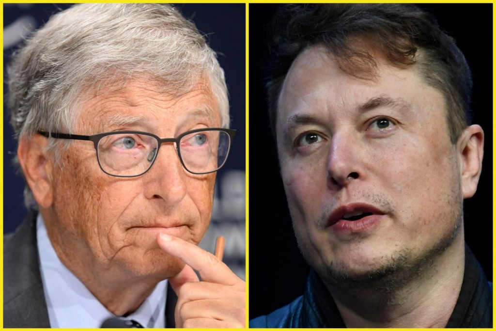 Bill Gates a Elon Musk