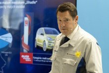 Oliver Grünberg je predseda predstavenstva Volkswagen Slovakia. FOTO: TASR/P. Neubauer