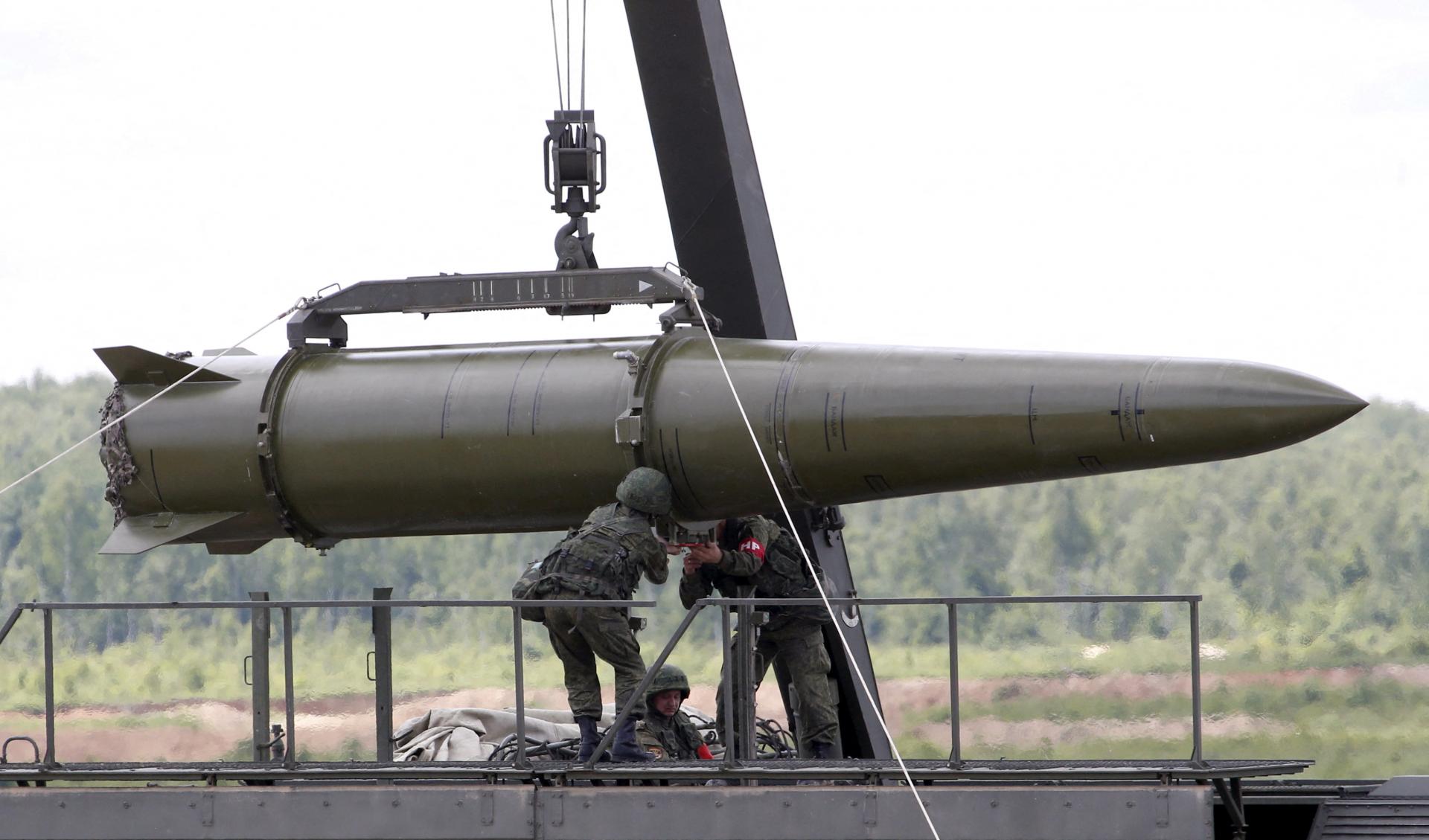 Russland hat Iskander-Raketenkomplexe auf der Krim stationiert, berichtet Kiew