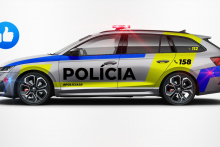 &lt;p&gt;Modernejší vzhľad lakovania vozidiel polície by mohol vyzerať aj takto. Ide o jeden z trojice návrhov.&lt;/p&gt;