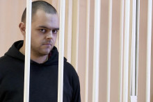Aiden Aslin, jeden z trojice cudzincov, ktorí boli odsúdení v Donecku. FOTO: Reuters