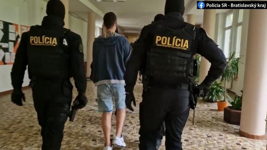 Vy&scaron;etrovateľ vzniesol obvinenie voči mlad&eacute;mu Ukrajincovi. FOTO: Facebook Pol&iacute;cie SR
