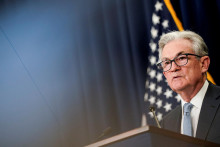 Predseda predstavenstva Federálneho rezervného systému USA Jerome Powell. FOTO: Reuters