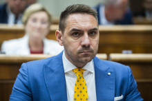 Na snímke koaličný poslanec György Gyimesi. FOTO: TASR/Jaroslav Novák