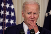 Americký prezident Joe Biden vo Washingtone, 16. júna 2022. FOTO: REUTERS/Evelyn Hockstein