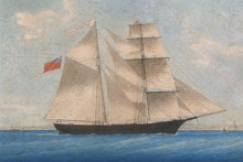 Brigantína Mary Celeste.