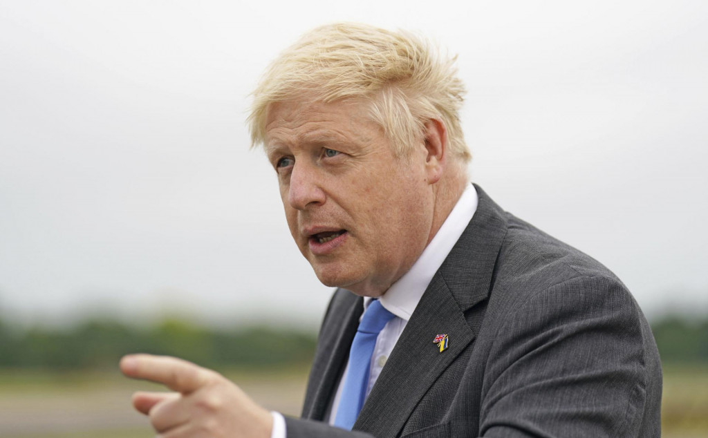 Britský premiér Boris Johnson. FOTO: TASR/AP