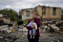 Boje o Ukrajinu sa momentálne najviac koncentrujú na Donbas. FOTO: TASR/AP