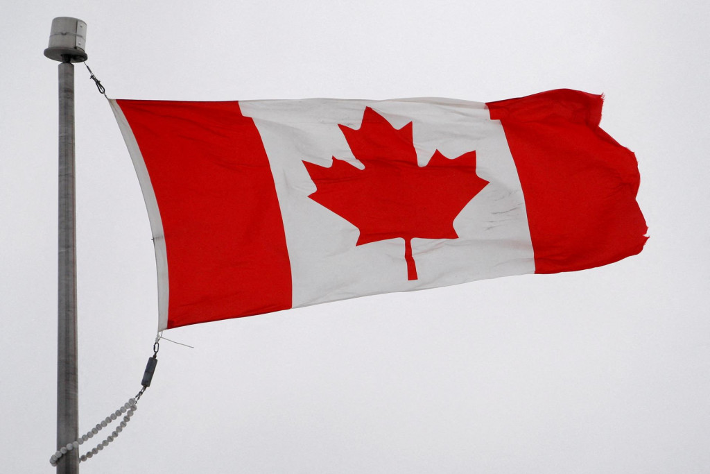 Kanadská vlajka. FOTO: Reuters