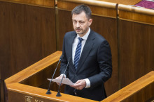 Predseda vlády Eduard Heger (OĽaNO). FOTO: TASR/Jaroslav Novák